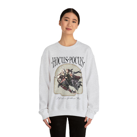 Retro Hocus Pocus Sweatshirt, Sanderson Pullover Sweatshirt, Halloween Sweatshirt