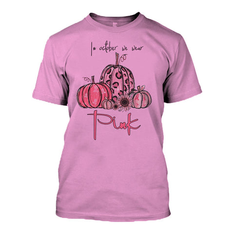 In Octorber We Wear Hoodie