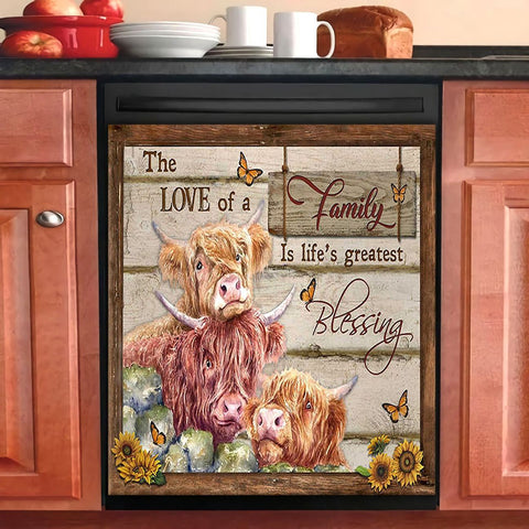 It's Life Greatest Dishwasher Cover Farmhouse Kitchen Decor HT