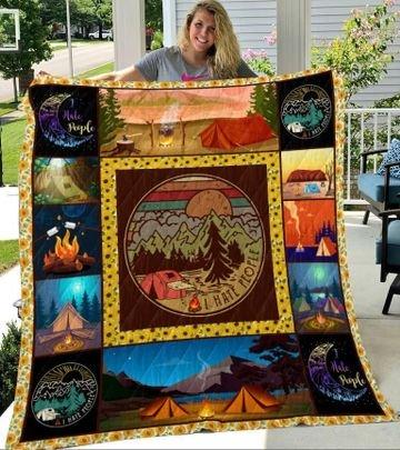 CAMPING LOVE PREMIUM QUILT 019
