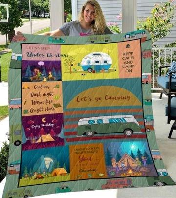 CAMPING LOVE PREMIUM QUILT 018