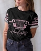 Women Shirt Pink Jeep Save the Headlights Ribbon Shirt, Breast Cancer Awareness Shirt, Flower Pink Ribbon Shirt