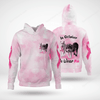 Wolf Breast Cancer In October We wear pink 3D Shirt, Hoodie Pink Ribbon Shirt TM