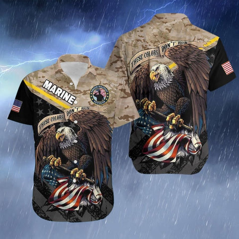 AMERICA VETERAN AIR FORCE Hawaii Shirt Gift for Veteran Day US Veteran Hawaiian Shirt