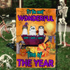 Halloween flag Personalized Halloween Gifts Decor Ideas For Cat Lovers, It's the most wonderful time of the year Custom Flag