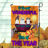 Halloween flag Personalized Halloween Gifts Decor Ideas For Cat Lovers, It's the most wonderful time of the year Custom Flag