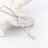 Personalized 925 Silver Nameplate Mothers Day Necklace Mom Jewelry Gift For Mom Grandma Wife HT