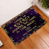 Check Ya Energy - Witch Personalized Doormat Halloween gift Decor Idea Doormat
