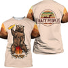 I Hate People Beer Lover Vintage Camping 3D T shirt/ pullover/hoodie/zip hoodie