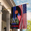 Firefighter Holding American Flag - 9.11 - Never Forget Flag American Patriot Flag, 20th Anniversary Patriot Day Gift