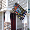 Fire Honor Rescue Courage 9-11 Never Forget Firefighter American Flag Memorial Day American And Buidlings Flag  American Flag - September 11 - Never Forget Flag American Patriot Flag, 20th Anniversary Patriot Day Gift