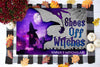 Halloween Doormat Withes Shoes off witches Custom Doormat