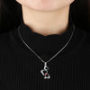 Personalized 925 Silver Mothers Day Necklace With Birthstones Mom Jewelry Gift For Mom Grandma Wife HT