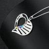 Personalized 925 Silver Mothers Day Necklace With Birthstones Mom Jewelry Gift For Mom Grandma Wife HT