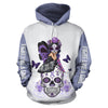 Skull Cancer Awareness Hoodie
