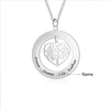 Personalized Tree of Life Mothers Day Necklace Mom Jewelry Gift For Mom Grandma Wife HT