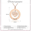 Personalized Tree of Life Mothers Day Necklace Mom Jewelry Gift For Mom Grandma Wife HT