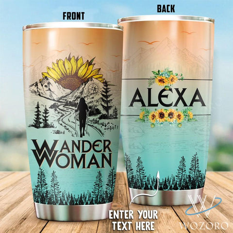 Thermo Tumbler Camping Wander woman Size 20 oz