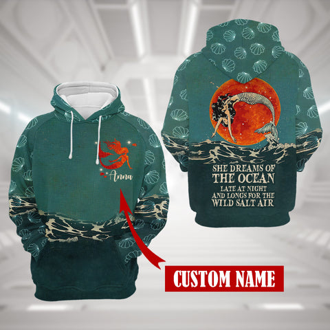 She dreams of the ocean Mermaid Gift HN