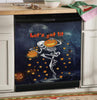 Halloween Skeleton Weed Let's get lit Dishwasher Cover HT