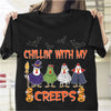 Chicken Chillin' with my creeps 2D T-shirt TD