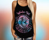 The soul of mermaid Criss cross tank top Cool birthday gift idea HN