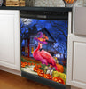 Flamingo Witch Halloween Pumpkin Dishwasher Cover Halloween gift HT