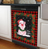 Pig Merry Christmas Dishwasher Cover Kitchen Appliance Decal Christmas Home Decor Xmas Gift HT