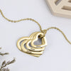 Personalized Family Names Heart Mothers Day Necklace Mom Jewelry Gift For Mom Grandma Wife HT