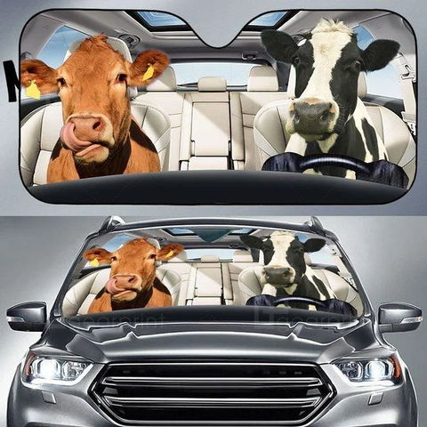 Funny Cow Sun Shade