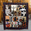 Halloween Quilt Blanket Comforter Bedding Home Decoration ND
