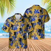 Thin Blue Line Hawaii Shirt POLICE SEAMLESS PATTERN HAWAIIAN SHIRT