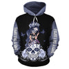 Skull Cancer Awareness 02 Hoodie