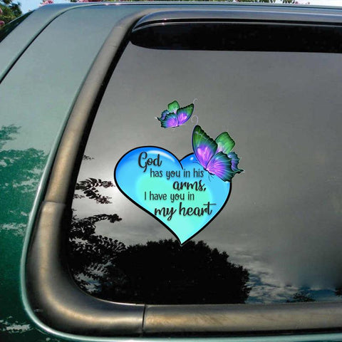 Memorial Butterfly Sticker TM