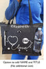 Personalized Nurse Style Tote Bag Nurse Bag Gifts For Nurse HT