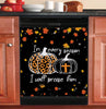 Pumpkin In every season I will praise him Dishwasher Cover Halloween Gift Kitchen Decor HT