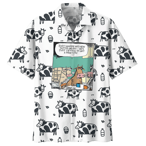 COW HAWAIIAN SHIRT