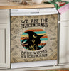 Halloween Witch Girl Dishwasher Cover Kitchen Decor Housewarming Gifts Halloween Gifts HT