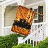 Black Cat Flag Black Cats Halloween American Flag, Halloween Sign, Halloween Gift, Gift for cat lover, Cat halloween gift