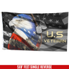 US Veteran Eagle Flag Veteran Day flag