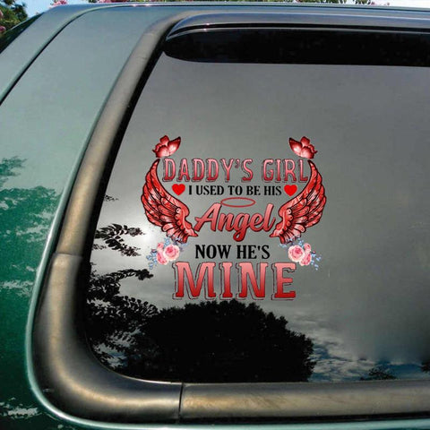 Memorial Butterfly Car Sticker Decal TM