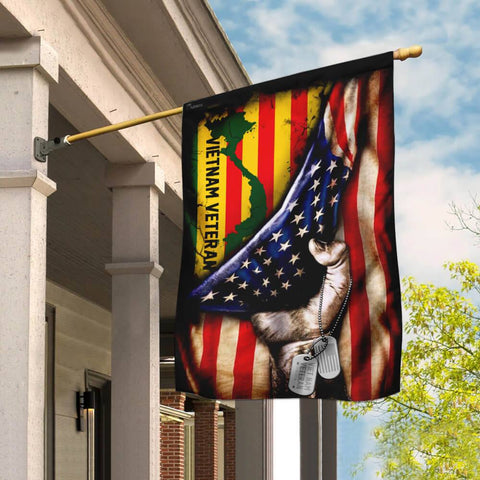 Vietnam Veteran Flag American Flag Vietnam Veteran Gifts HT