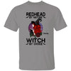 Halloween Shirt Halloween Costume Ideas Redhead By Nature Witch By Choice personalized T-shirt For You Friends