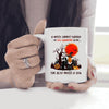 Halloween Cup A Witch Cannot Survive On Self-quarantine Alone, She Also Needs A Dog Personalized Mug Bests Gifts For Halloween Occasion