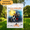 Halloween Flag Halloween Is Better With A Dog Personalized Flag Best Gifts For Friends, Dog Lovers And Halloween Occasion