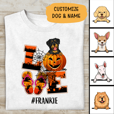 Halloween Shirt Personalized Dog T-shirt Special Gift For Halloween