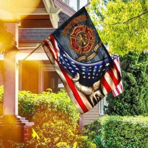 Firefighter American Flag