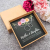 Mother & Daughter Circle Mothers Day Necklace Mom Jewelry Gift Card For Her, Mom, Grandma, Wife HT