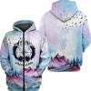 Wander Woman Watercolor 3D All Over Printed Shirt Camping Hoodie, Zip Hoodie, Sweater, Tee