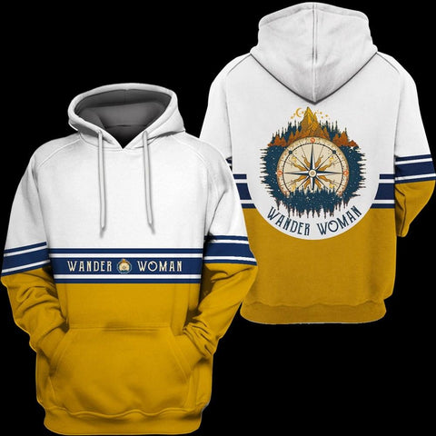 Wander woman 3D All Over Printed Shirt Camping Hoodie, Zip Hoodie, Sweater, Tee